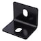 Hampton Hampton 2.40 in. H X 2.40 in. W X 1/8 in. D Black Steel Inside/Outside Square Corner Brace 02-3405-105 - alternate 4